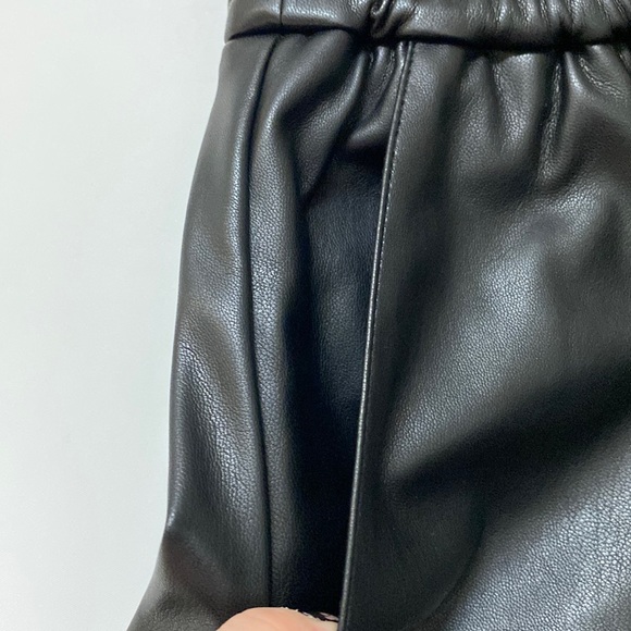 Frankie Shop Leather Shorts - Picture 2 of 10